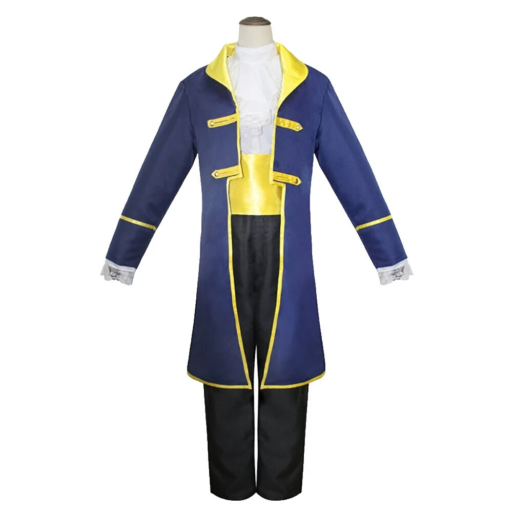 Disfraces Traje completo de poliéster La bella y la bestia para hombres