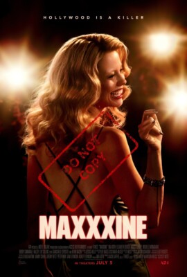 Maxxxine 11x17 Poster 2024 Mia Goth Sexy Theater | eBay
