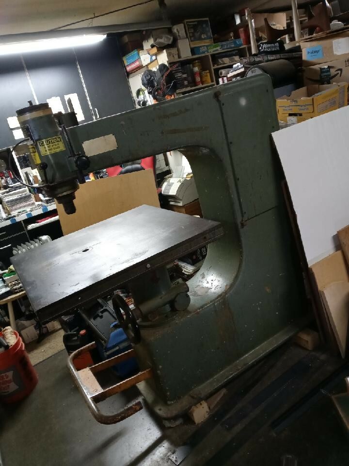 Holz High Speed Vertical E202 Overarm Pin Router eBay