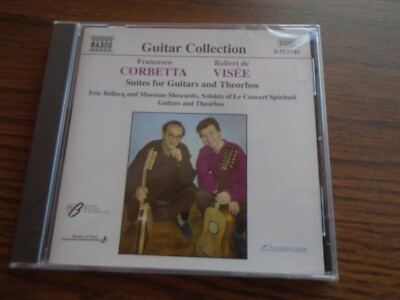 FRANCESCO CORBETTA, ROBERT DE VISEE: SUITES FOR GUITARS AND THEORBOS -New Sealed