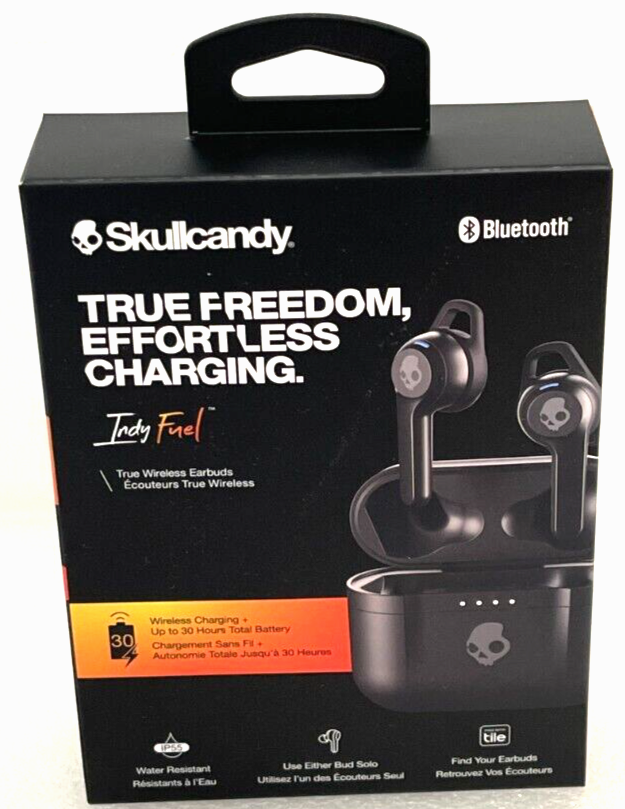 Skullcandy S2IFW Indy Fuel True Wireless In-Ear Bluetooth Earbuds