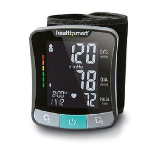 HealthSmart Premium Wrist Digital Blood Pressure Monitor Count