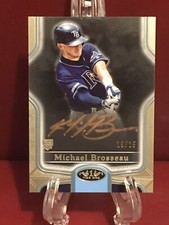 Michael Brosseau 2020 Topps Tier One Bronze Rookie Autograph Card 19/25
