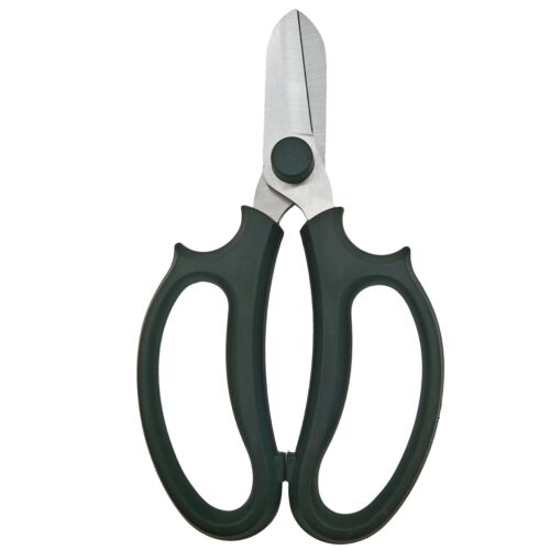 Gardening Scissor Black Sharp Blade Steel Alloy Garden Shears for Cutting Flo...