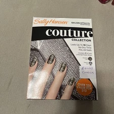 2 X Sally Hansen Salon Effects Real  Couture Collection (Check Description)