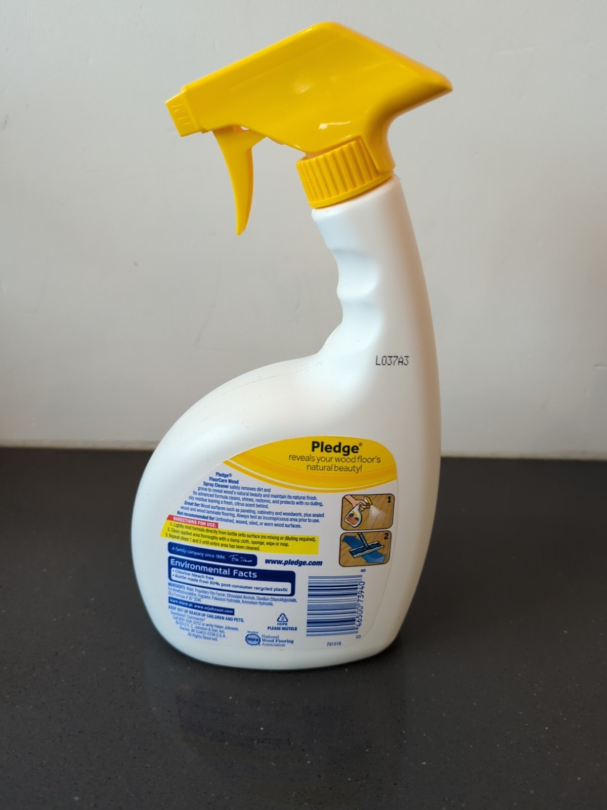 Pledge Floor Care Wood Spray Cleaner Citrus Scent 32 fl. oz. FULL eBay
