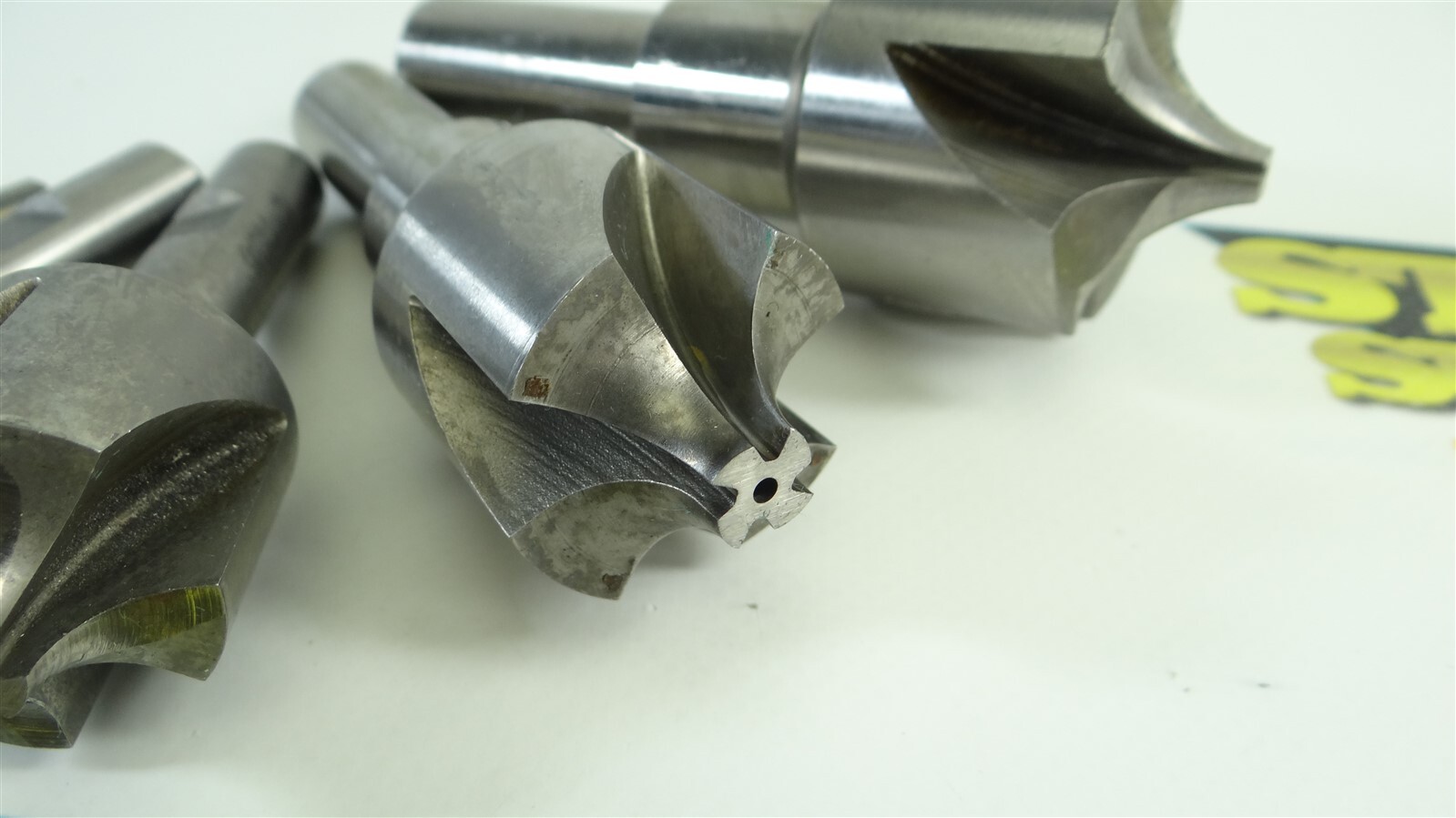 LOT OF 5 HSS CORNER ROUNDING END MILLS 1/16" 3/16" 5/16" 3/8" & 1/2