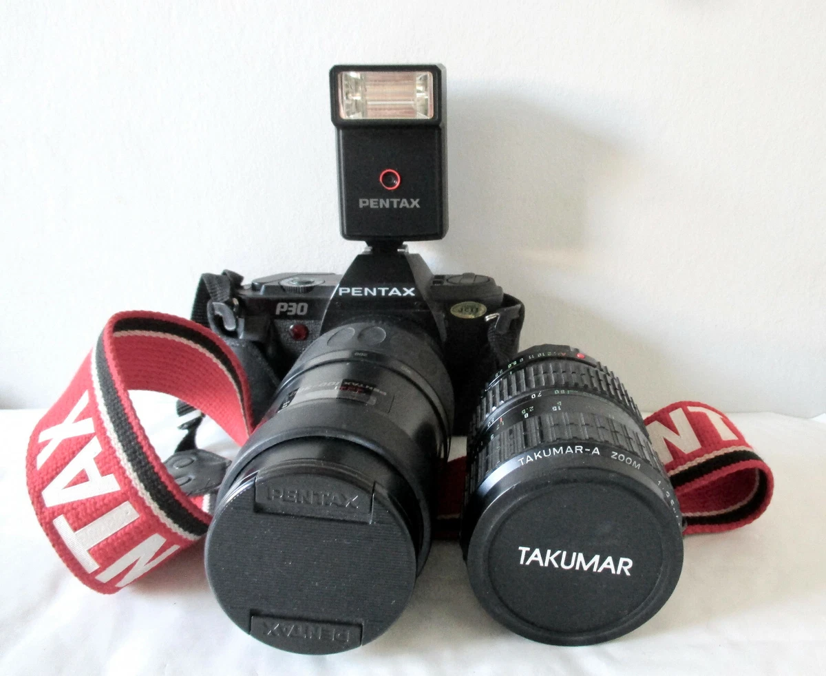 Appareil Photo Pentax P30T Vintage - Vendu En L'état Pour Pièces, Modèle Compact Japonais