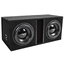 NEW SKAR AUDIO EVL-2X12D4 - DUAL 12" 5000W VENTED LOADED SUB BOX ENCLOSURE - D4