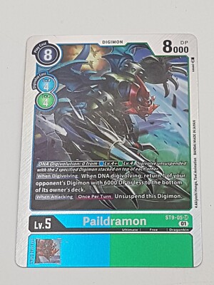 Digimon TCG Paildramon Super Rare NM
