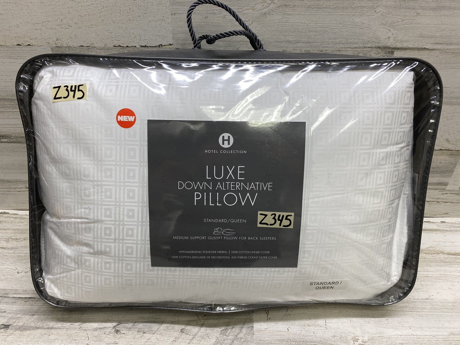 Hotel Collection Luxe Down-Alternative Medium Support Stand 