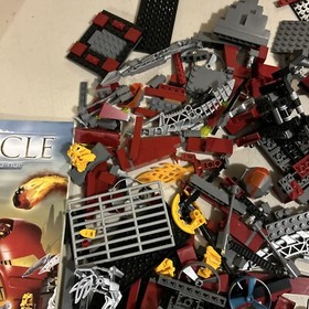 LEGO BIONICLE BATTLE OF METRU NUI 8759 w/ INSTRUCTION MANUAL Parts Incomplete