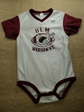 ULM Warhawks Russell 24M One Piece Snap Crotch