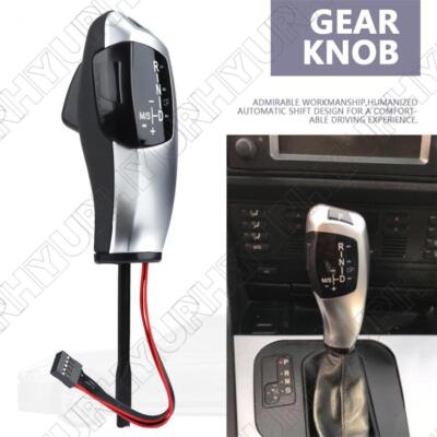 Car Auto LHD Head Modified Gear Shift Knob Shifter Lever for BMW E46 E60 E61