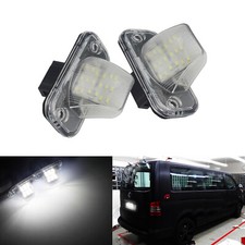 LED License Number Plate Light White For VW Eurovan Multivan MK4 Transporter T4