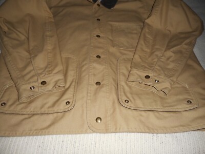 Filson Dry Tin Klondike Jacket (Lined) Style #721 Size XL Free