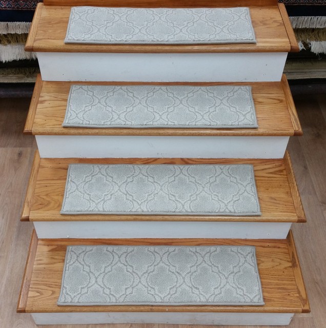 Rug Depot Set of 13 Transitional Non Slip Carpet Stair ...