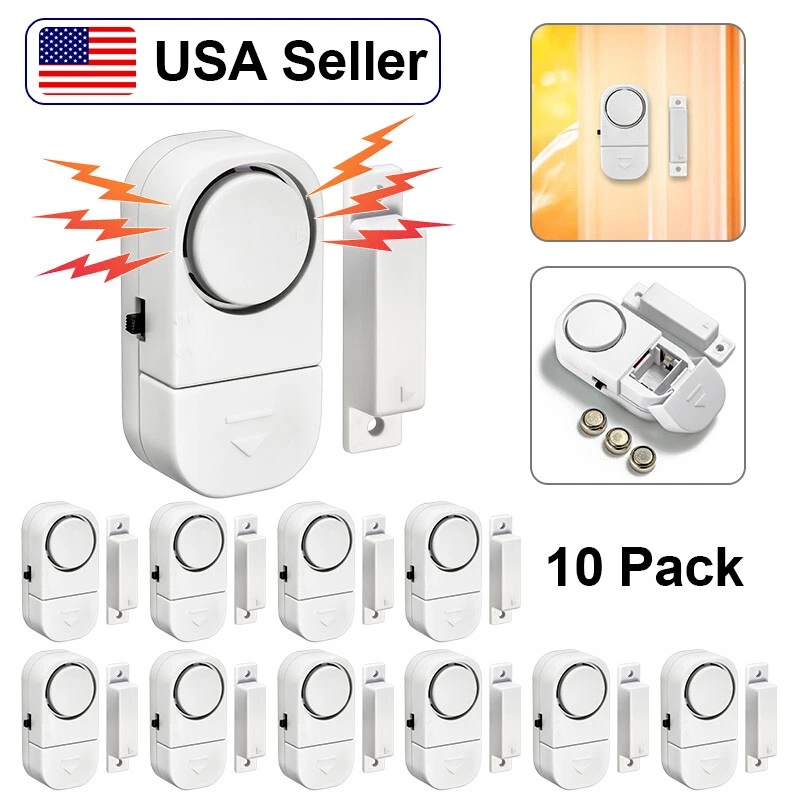 3/5/10x Wireless Home Window Door Burglar Security ALARM System Magnetic Sensor - Image 2 of 4