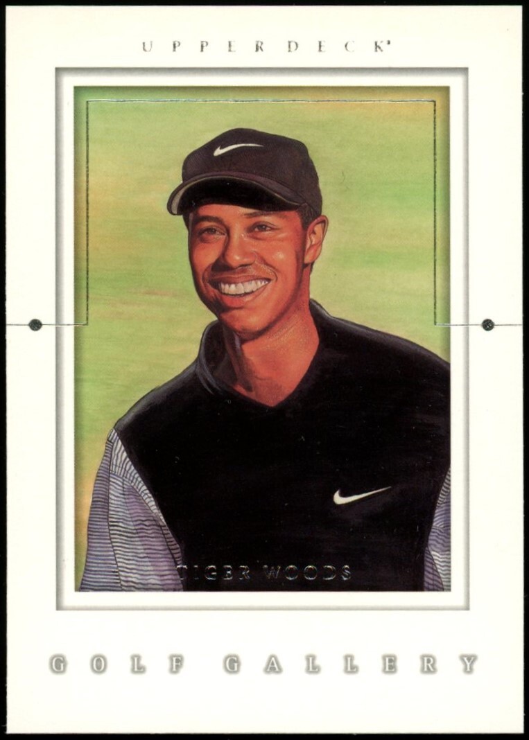2001 Upper Deck Golf Gallery #GG4 Tiger Woods RC Rookie