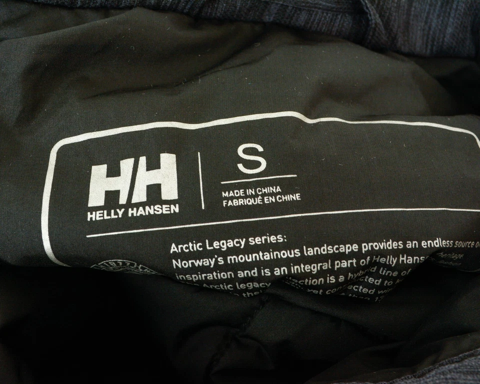 Helly Hansen MUJER Esquí Chaqueta Capucha con Cinturón Negro Top Acolchado - Imagen 4 de 4