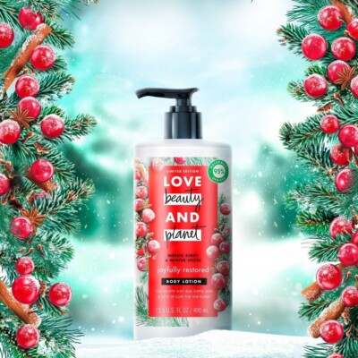 Love Beauty & Planet Natural Joyfully Restored Body Lotion LIMITED EDITION 400ml