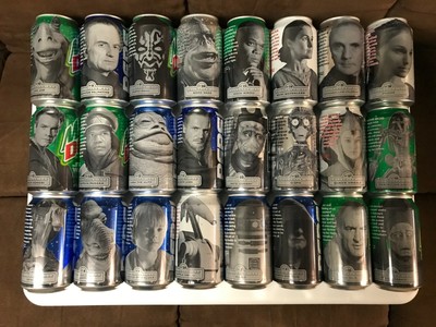 phantom menace pepsi cans