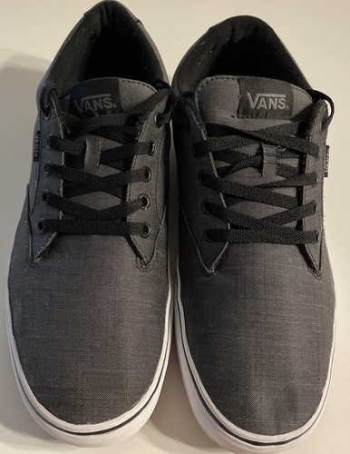 Dark Gray Low Skateboard Sneaker Shoes 
