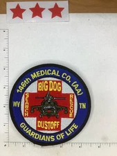 VINTAGE GERMAN MADE US ARMY 146th MEDICAL CO. BIG DOG DUST OFF SQUADRON PATCH