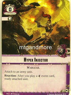 Warhammer 40000 Conquest LCG - Hypex Injector  #120 - Base Set