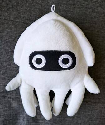Super Mario Bros Kart Water World Blooper Squid Stuffed Animal Plush Toy 11'' Vtg