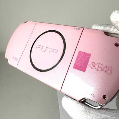 psp+おまけ付き Sony PSP 3000 AKB 1/48 Premier Special Pack Blossom Pink Complete