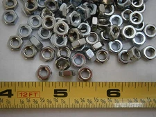 Hex Nuts M4 DIN 439 Stainless Steel Lot of 75 #2778