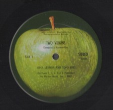 John Lennon Yoko Ono Two Virgins 1968 Tetragrammaton Apple T-5001 