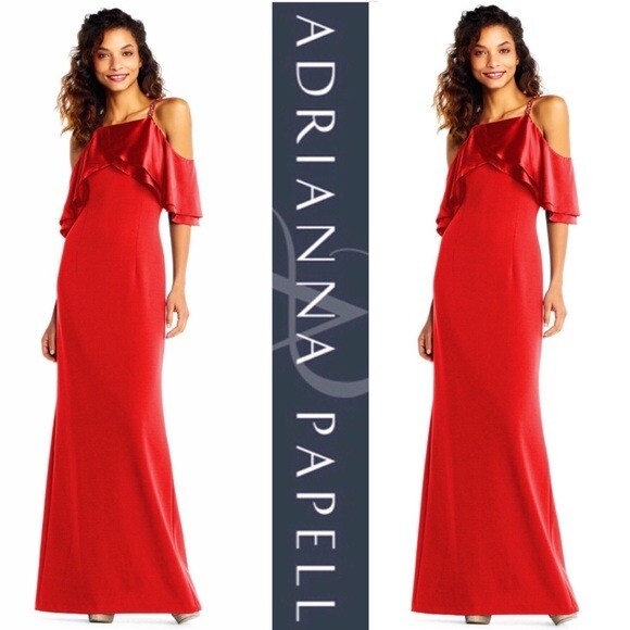 open lace back dress Amazon.com: Adrianna Papell Women's Bow Front Crepe Gown, Super Red, 12 :  Clothing, Shoes & Jewelry main image 1