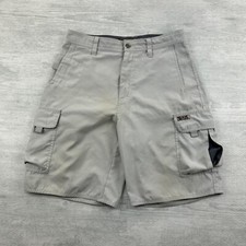 Vintage Y2K Tony Hawk Cargo Shorts Size 30 Tan Skater Baggy