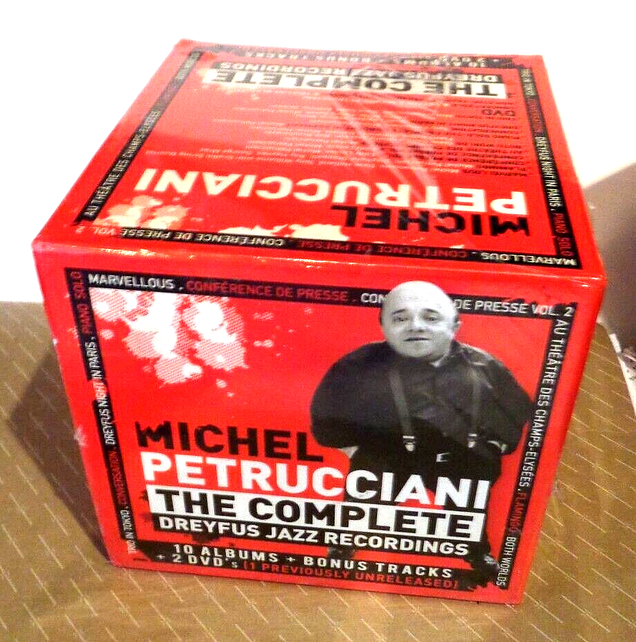 MICHEL PETRUCCIANI - THE COMPLETE DREYFUSS JAZZ RECORDINGS - 10 CD+2 DVD - NUOVO
