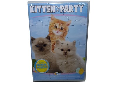 Kitten Party  w/ Bonus Puzzle (DVD, 2010)