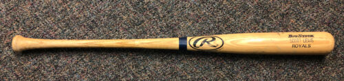 SCOTT LEIUS Kansas City Royals game used baseball bat - Afbeelding 1 van 12