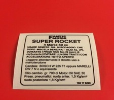 Fantic super rocket  stickers/adesivi