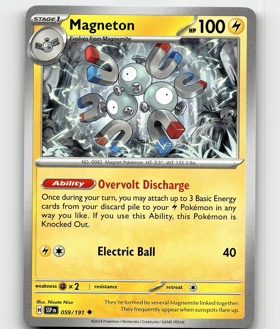 MAGNETON SHADOWLESS レアコイル 英語 シャドーレス Magneton Pokémon TCG Cards for sale | eBay