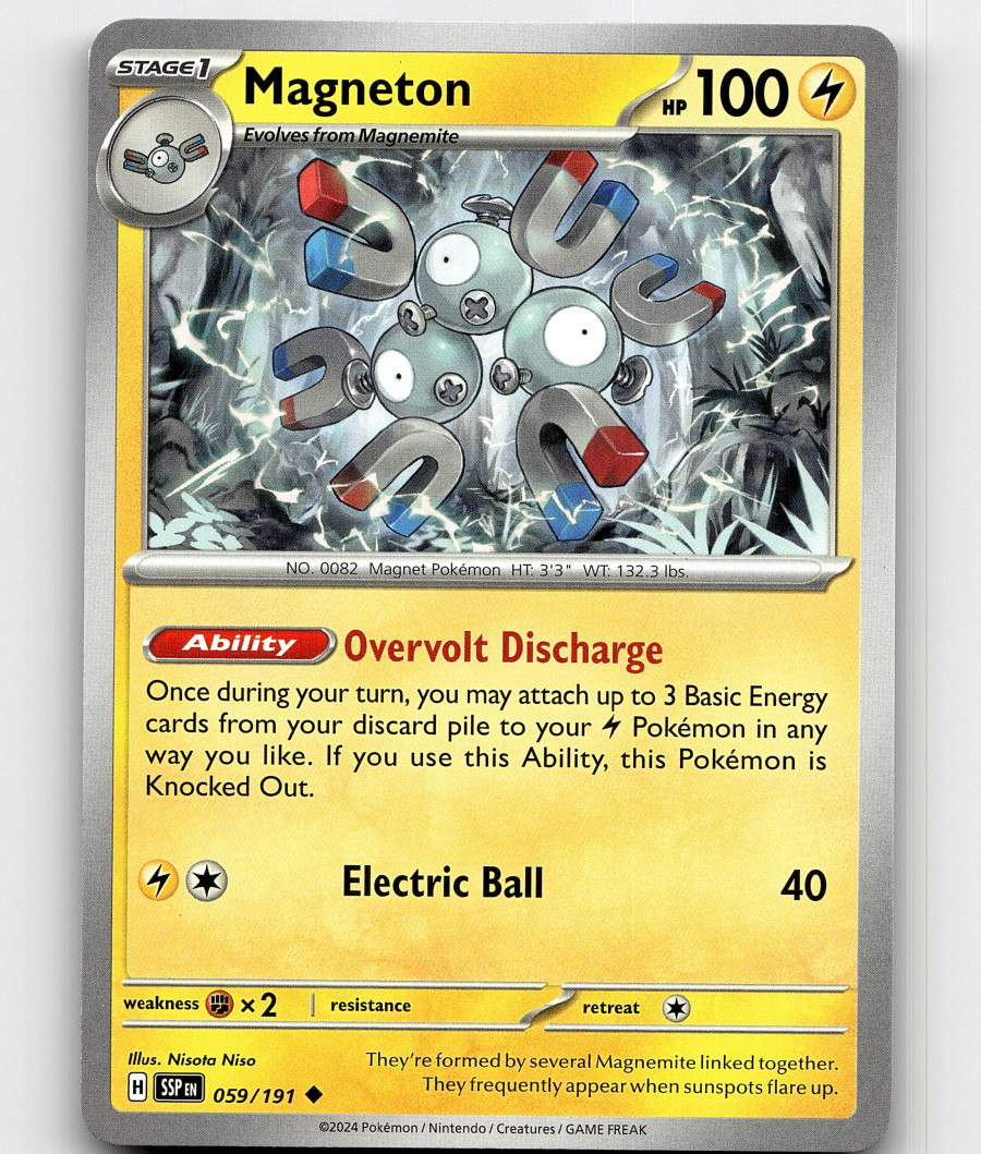 Magneton Pokémon TCG Cards for sale | eBay