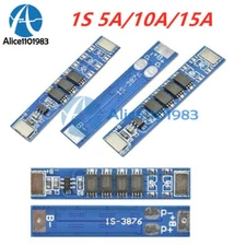5/10/12A 1S 3.7V 18650 MOS Li-ion Lithium Battery Charging BMS Protection Board