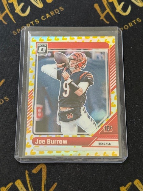 2024 Panini Donruss Optic JOE BURROW #38 Flex Prizm /149 SP BENGALS