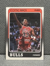 1988-89 Fleer #20 Scottie Pippen Rookie Card (RC) Chicago Bulls ?. rookie card picture