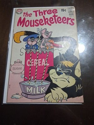 The Three Mouseketeers #2 (1970) FN Condition DC Comics 