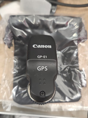 Canon GP-E1 Extension Terminal Mount GPS Unit for EOS 1DX Camera Used No Box