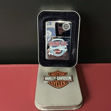 ZIPPO Lighter Harley-Davidson 1999 with Can MADE IN USA ZIPPO Lighter HARLEY