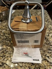 KOHLER 16140-G REVIVAL TOWEL RING BRUSHED CHROME open box