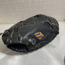 Mizuno Leather ball Gloves Black