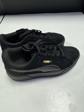 Puma Suede Platform Sneakers - Woman  s 7.5- Black Used